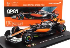 Model McLaren F1 MCL60 BBurago #81 Oscar Piastri 2023 1:43 Signature