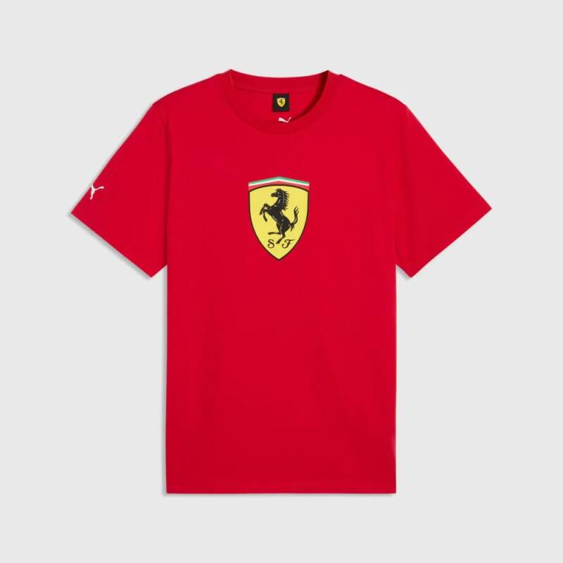 Fanouškovské tričko Scuderia Ferrari F1 s logem červené