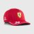 Detská tímová kšiltovka Charles Leclerc - Scuderia Ferrari F1 tmavo červená