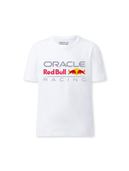 Red Bull Racing F1 dětské volnočasové tričko Core bílé