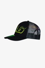 Kšiltovka síťovaná VR46 Valentino Rossi - černá