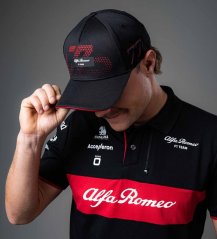 Alfa Romeo F1 Team kšiltovka driver Valtteri Bottas černá