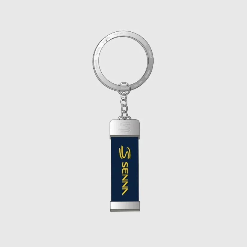 Ayrton Senna klíčenka Signature