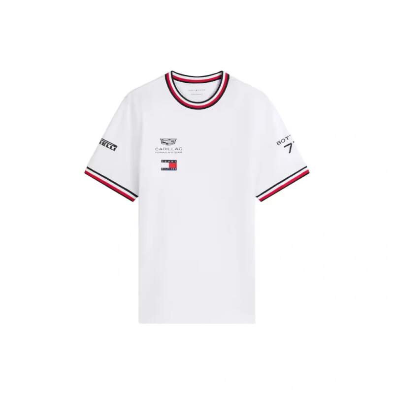 Tričko Valtteri Bottas Cadillac F1 x Tommy Hilfiger - týmová edice